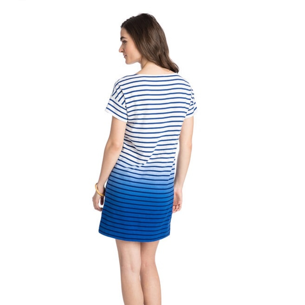 VINEYARD VINES OMBRÉ DRESS AND SHOPPING BAG - Picture 2 of 5